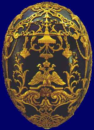 The Original Czarevich Egg in all it's splendour