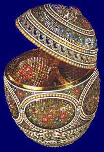 The Original Mosaic Egg in all it's splendour