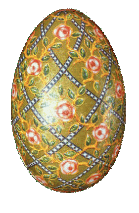The TBI Rose Trellis Egg
