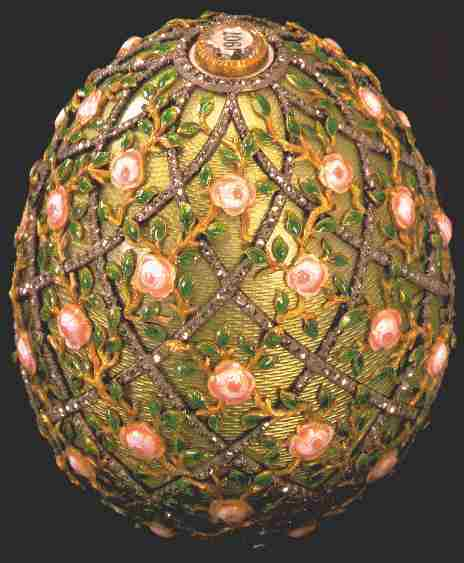 The Original Rose Trellis Egg in all it's splendour